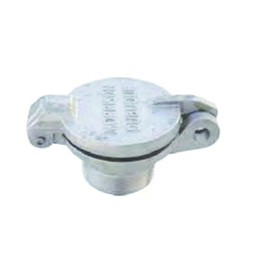 Morrison 2 Inch Cast Iron Hinged Fill Cap with Male NPT Threads