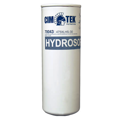 Cim-Tek 70043 Model 475XLHS-30, 30 Micron Extended Length Spin-On Fuel Dispenser Filter