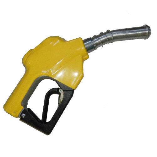 OPW 7HB-0900 1-Inch, Pressurized, High-Flow, Yellow Automatic Shut-Off Diesel 7HB Nozzle with Sprout Ring