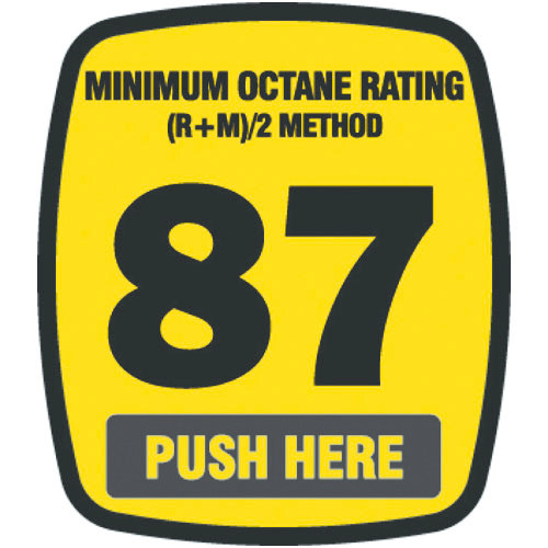 Wayne 87 Octane Decal for Ovation