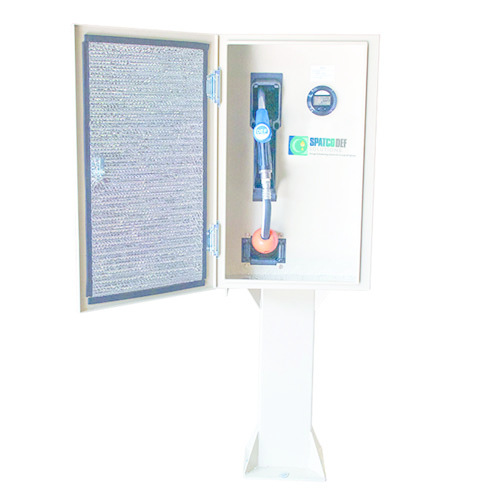 DEF Single Sided Fleet Pedestal Dispenser
