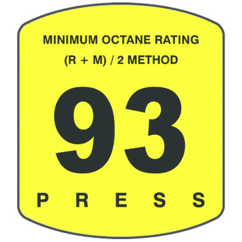 93 Octane Decal for Encore 500 ES